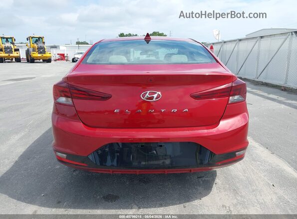 KMHD84LF1LU075445 2020 HYUNDAI ELANTRA Красный 