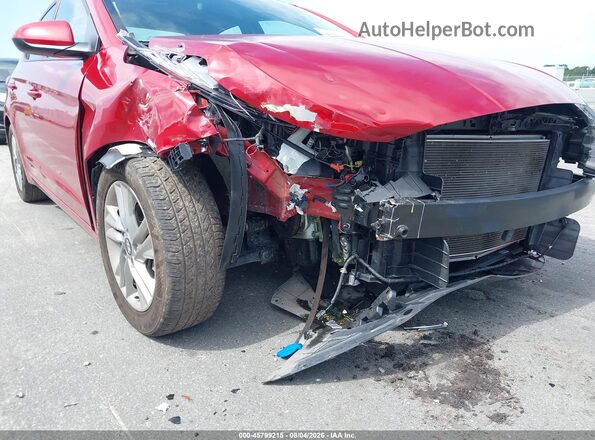 KMHD84LF1LU075445 2020 HYUNDAI ELANTRA Красный Вид спереди