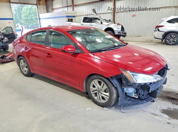 KMHD84LF1LU092505 2020 HYUNDAI ELANTRA Red Przód prawy