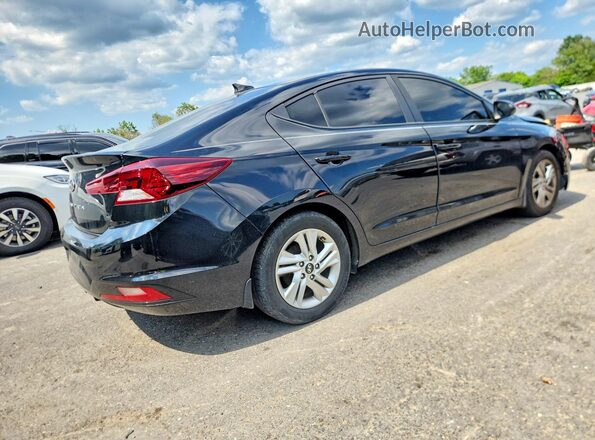 KMHD84LF1LU107438 2020 HYUNDAI ELANTRA Black უკანა მარჯვენა