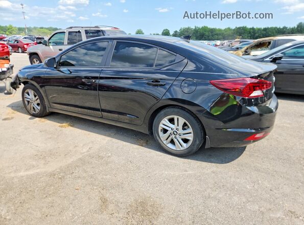KMHD84LF1LU107438 2020 HYUNDAI ELANTRA Black უკანა მარცხენა
