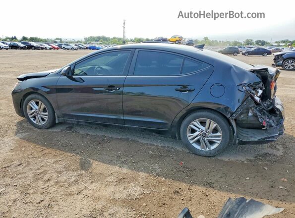 KMHD84LF1LU914297 2020 HYUNDAI ELANTRA Black უკანა მარცხენა