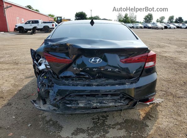 KMHD84LF1LU914297 2020 HYUNDAI ELANTRA Black უკანა ხედი