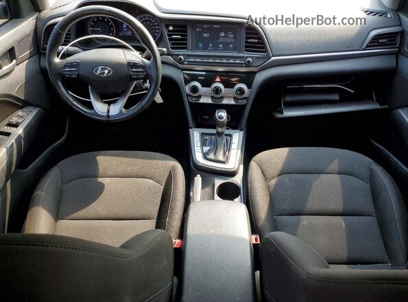 KMHD84LF1LU914297 2020 HYUNDAI ELANTRA Black წინა პანელის ხედი