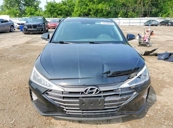 KMHD84LF1LU914297 2020 HYUNDAI ELANTRA Black წინა ხედი