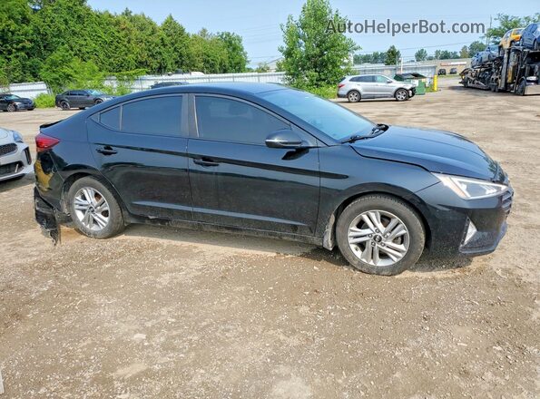 KMHD84LF1LU914297 2020 HYUNDAI ELANTRA Black წინა მარჯვენა