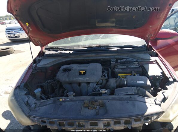 KMHD84LF2HU195617 2017 HYUNDAI ELANTRA Red უკანა ხედი