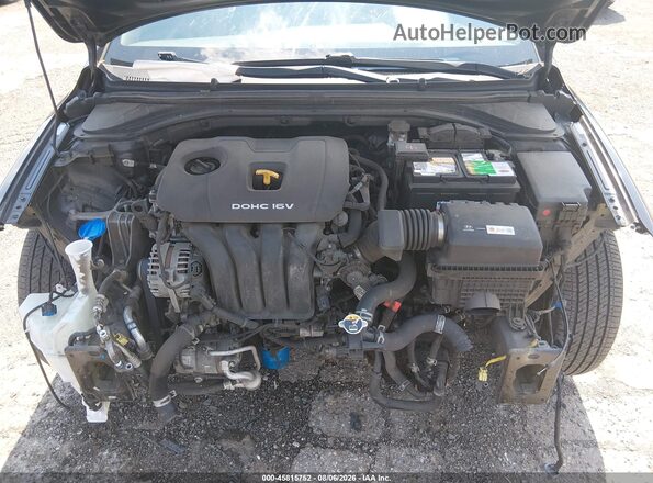 KMHD84LF2HU237218 2017 HYUNDAI ELANTRA Черный Вид сзади