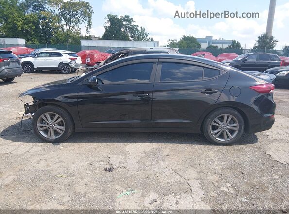 KMHD84LF2HU237218 2017 HYUNDAI ELANTRA Черный Панорамный вид салона 360°