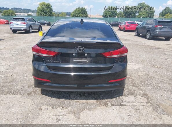 KMHD84LF2HU237218 2017 HYUNDAI ELANTRA Черный 
