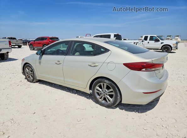 KMHD84LF2HU243620 2017 HYUNDAI ELANTRA Beige Tył lewy