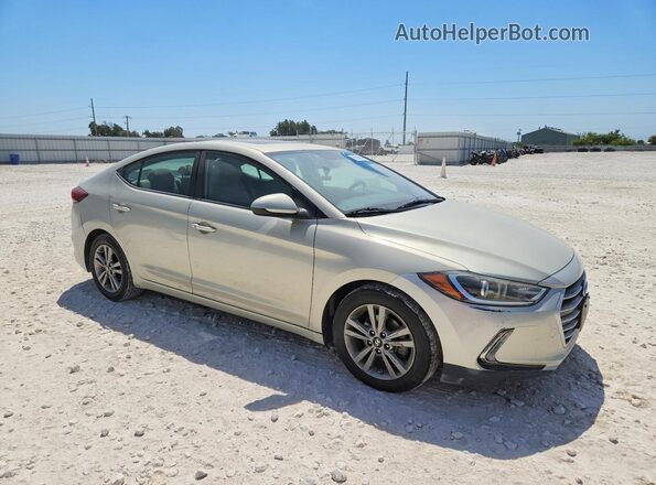 KMHD84LF2HU243620 2017 HYUNDAI ELANTRA Beige Przód prawy