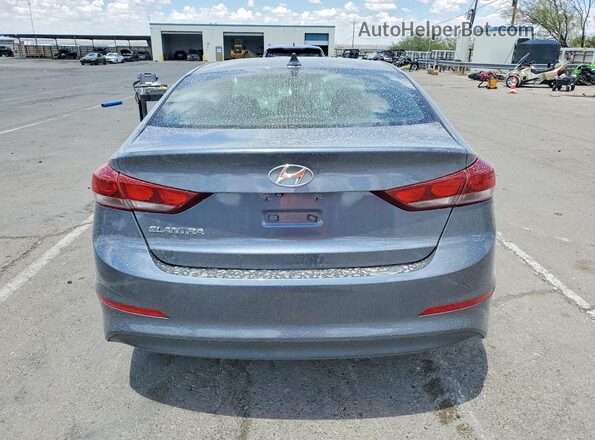 KMHD84LF2HU248882 2017 HYUNDAI ELANTRA Gray უკანა ხედი