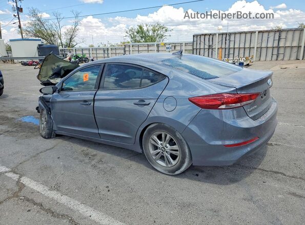 KMHD84LF2HU248882 2017 HYUNDAI ELANTRA Серый Задняя левая четверть