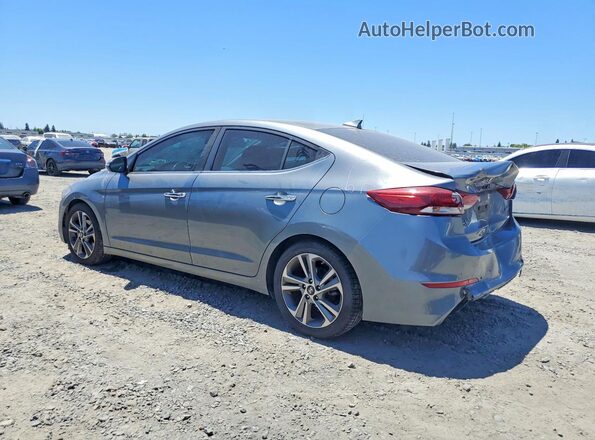 KMHD84LF2HU359268 2017 HYUNDAI ELANTRA Gray Задня ліва чверть