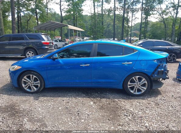 KMHD84LF2HU359898 2017 HYUNDAI ELANTRA Blue 