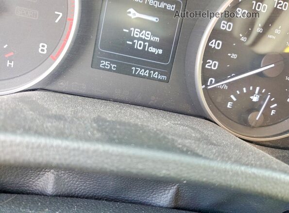 KMHD84LF2HU361831 2017 HYUNDAI ELANTRA Синий Вид щитка приборов