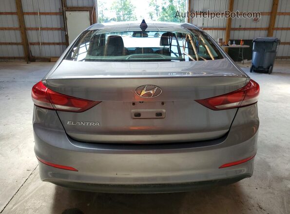 KMHD84LF2JU494739 2018 HYUNDAI ELANTRA Серый Вид сзади