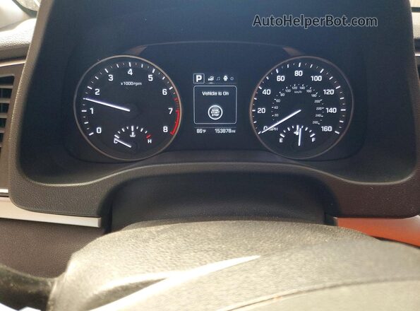 KMHD84LF2JU494739 2018 HYUNDAI ELANTRA Серый Вид щитка приборов