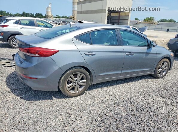 KMHD84LF2JU537606 2018 HYUNDAI ELANTRA Gray Հետևի աջ