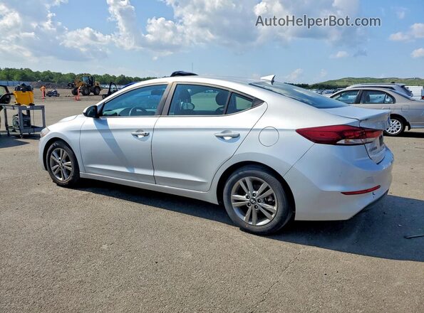 KMHD84LF2JU720214 2018 HYUNDAI ELANTRA Silver Задня ліва чверть