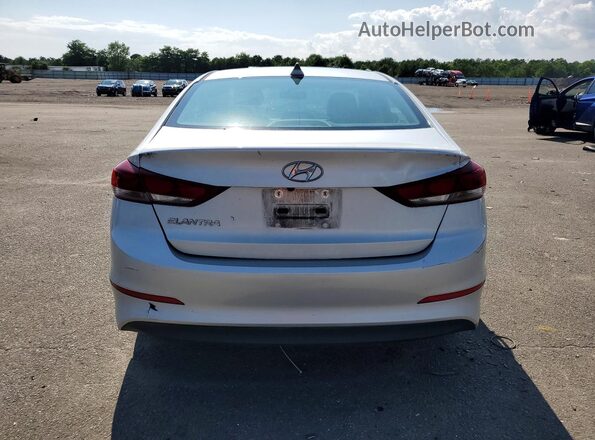 KMHD84LF2JU720214 2018 HYUNDAI ELANTRA Silver Вид ззаду