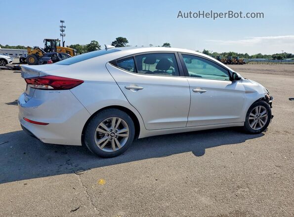 KMHD84LF2JU720214 2018 HYUNDAI ELANTRA Silver Задня права чверть