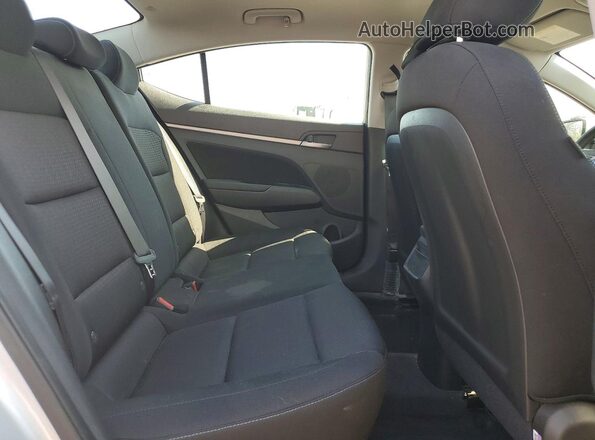 KMHD84LF2JU720214 2018 HYUNDAI ELANTRA Silver Вид задніх сидінь