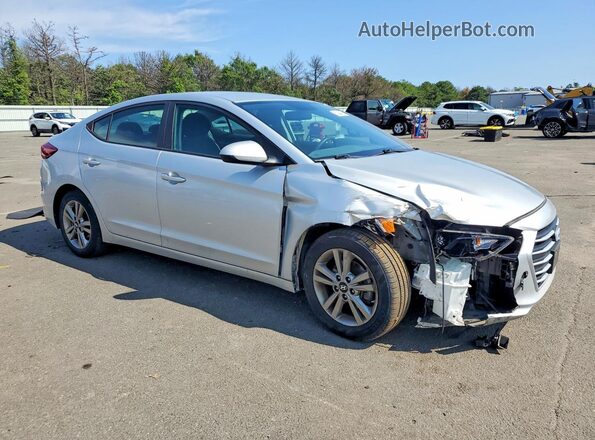 KMHD84LF2JU720214 2018 HYUNDAI ELANTRA Silver Передня права чверть