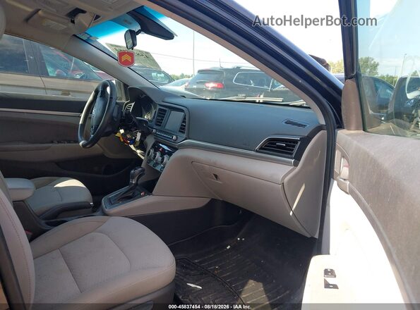KMHD84LF2KU746586 2019 HYUNDAI ELANTRA Black Front interior view
