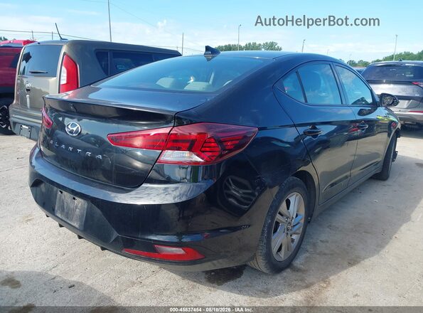 KMHD84LF2KU746586 2019 HYUNDAI ELANTRA Black Rear right