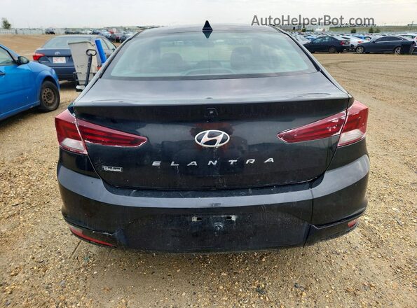 KMHD84LF2KU767292 2019 HYUNDAI ELANTRA Black Rear view
