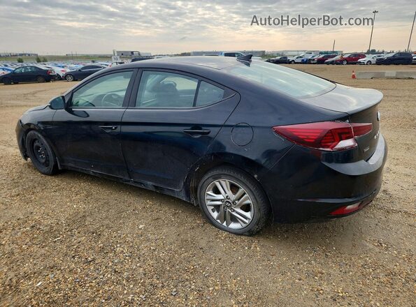 KMHD84LF2KU767292 2019 HYUNDAI ELANTRA Black Rear left