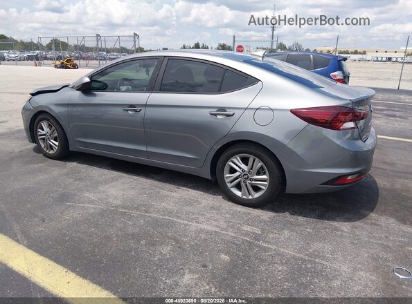 KMHD84LF2KU783217 2019 HYUNDAI ELANTRA Gray Trasero izquierdo