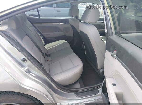 KMHD84LF2KU783217 2019 HYUNDAI ELANTRA Gray Vista de la etiqueta del VIN