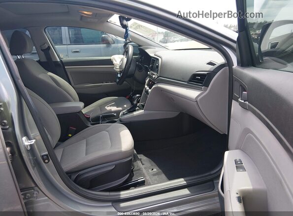 KMHD84LF2KU783217 2019 HYUNDAI ELANTRA Gray Vista interior delantera