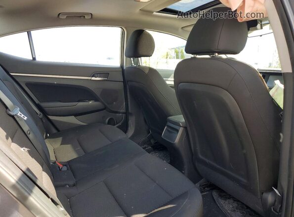 KMHD84LF2LU895310 2020 HYUNDAI ELANTRA Gray Vista de los asientos traseros