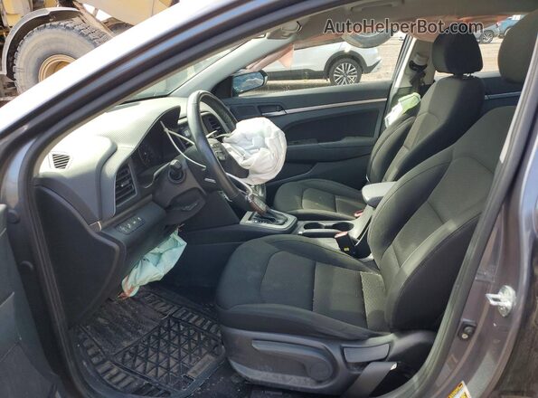 KMHD84LF2LU895310 2020 HYUNDAI ELANTRA Gray Vista interior delantera