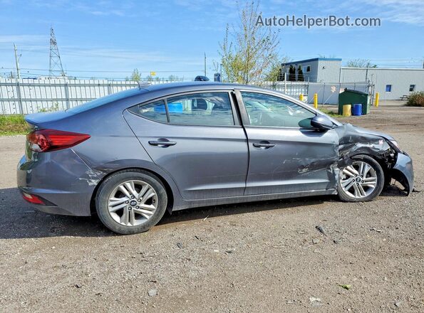 KMHD84LF2LU895310 2020 HYUNDAI ELANTRA Gray Trasero derecho