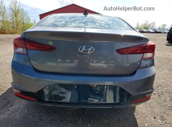 KMHD84LF2LU895310 2020 HYUNDAI ELANTRA Gray Vista trasera