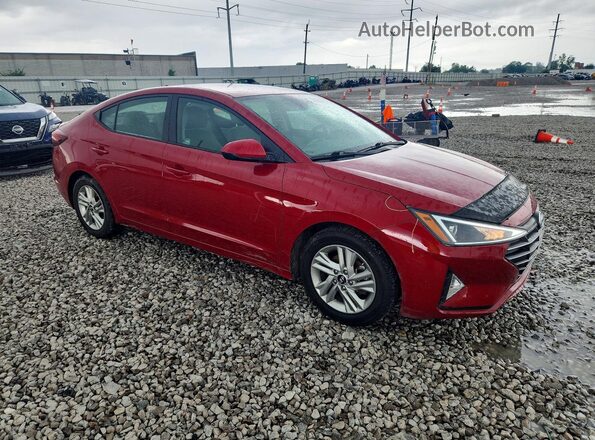 KMHD84LF2LU896781 2020 HYUNDAI ELANTRA Red Przód prawy