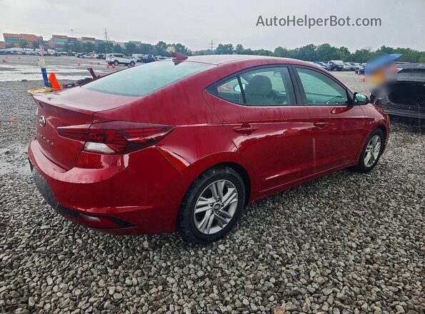 KMHD84LF2LU896781 2020 HYUNDAI ELANTRA Red Tył prawy