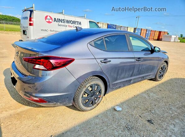 KMHD84LF2LU947602 2020 HYUNDAI ELANTRA Gray Trasero derecho