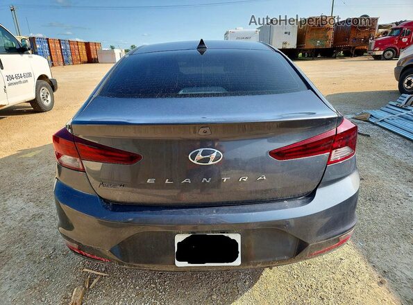 KMHD84LF2LU947602 2020 HYUNDAI ELANTRA Gray Vista trasera