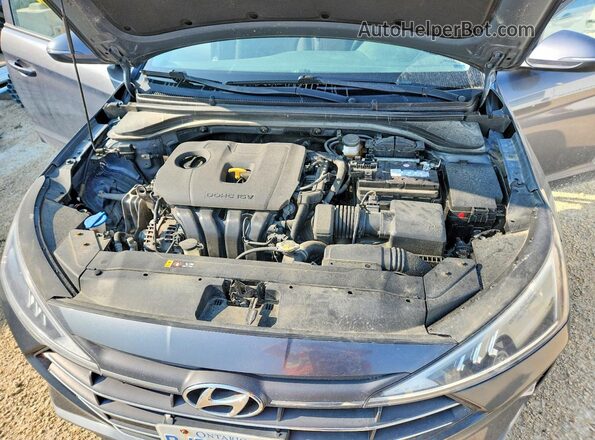 KMHD84LF2LU947602 2020 HYUNDAI ELANTRA Gray Vista interior trasera