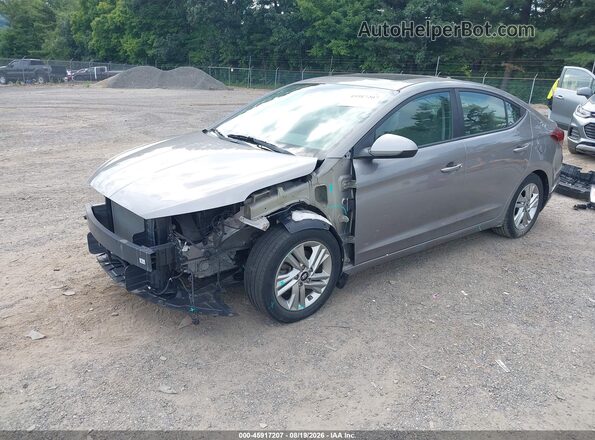 KMHD84LF2LU993477 2020 HYUNDAI ELANTRA Gray Front left