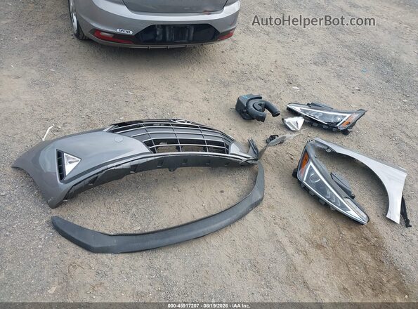 KMHD84LF2LU993477 2020 HYUNDAI ELANTRA Gray Instrument cluster view