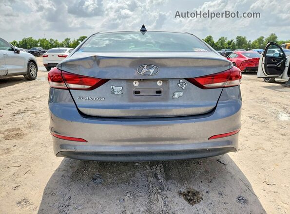 KMHD84LF3HU062963 2017 HYUNDAI ELANTRA Серебряный Вид сзади