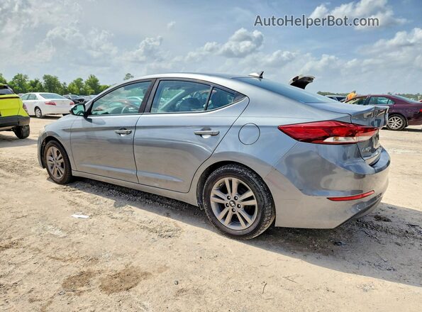 KMHD84LF3HU062963 2017 HYUNDAI ELANTRA Серебряный Задняя левая четверть