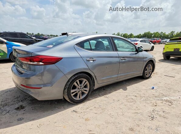 KMHD84LF3HU062963 2017 HYUNDAI ELANTRA Серебряный Задняя правая четверть